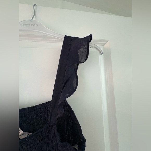 Nanette Lepore Navy Smocked Maxi Dress - Size 6 - Picture 11 of 11